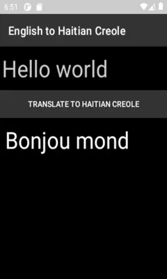 English to Haitian Creole Translator android App screenshot 3